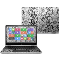 Mightyskins Skin Compatible with Hp Pavilion X360 14" (2017) - Floral Retro | Protective, Durable, and Unique Vinyl Decal Wrap Cover | Easy to Apply, Remove, and Change Styles | Made in The USA