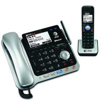 AT&T Tl86109 Two-Line Dect 6.0 Phone System With Bluetooth