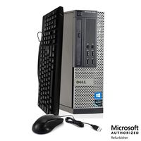 Dell OptiPlex 9020 Desktop Computer PC - Intel Quad Core i5 3.2GHz, 8GB RAM, 2TB HDD, Bluetooth, Mouse, Keyboard, DVD, WiFi, Windows 10 Professional (Renewed)