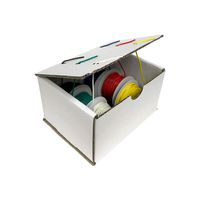 Remington Industries 16UL1007SLDKIT UL1007 16 AWG Gauge Solid Hook-Up Wire Kit, 300V, 0.0508" Diameter, 25' Length Each