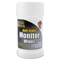Dust Off Antistatic Monitor Wipes, Pack of 80