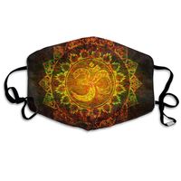 YUIOP Science of The Stars Printed Mask Neutral Mask for Men and Women Polyester Dust-Proof Breathable Mask