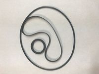 New Replacement 3 Belt Set Roberts Reel to Reel Player 778X