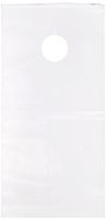 Uline 6" x 12" 1.5 mil Clear Doorknob Bags, 100 Pack, Literature Drop Bags (S-2176)
