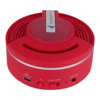Sakar Tag and Blast Wireless Bluetooth Speaker, Red
