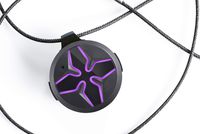 Lotus by Seam - Pendant Adaptor for The Lotus Wearable Personal Safety Device (Black/Black)