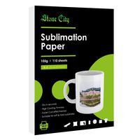 Sublimation Paper 110 Sheets 8.3x11.7 for Heat Transfer DIY gift A4 compatible with Epson Sawgrass Ricoh HP Canon Inkjet Printer with Sublimation Ink