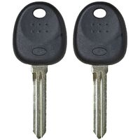 qualitykeylessplus Pair of Replacement Transponder Chip Keys Compatible with Select Hyundai Vehicles HYN14PT with Free KEYTAG