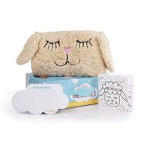Dreamimals, The Dream Pillow Stuffed Plush Children's Toy, Dream Pocket, 60 Dream Wishes - Kids Stuffed Pillow, Perfect for Travel and Sleepovers! - Enjoyed by Toddlers and Kids Everywhere - Lamby