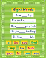 Teacher Created Resources Lime Polka Dots 10 Pocket Chart (20745)