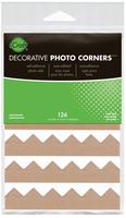 iCraft Decorative Photo Corners Self Adhesive, Kraft