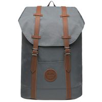 Lightweight Outdoor Backpack, KAUKKO Travel Casual Rucksack Laptop Daypack for 15" (6-9grey)