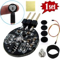 Tragoods Heart Rate Monitor Sensor for Arduino, Pulse Sensor Plug-in for Arduino, Pulse Sensor Pulsesensor Sensor Module