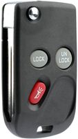 KeylessOption Keyless Entry Remote Car Flip Ignition Key Fob Replacement for 15732803 Tahoe Silverado Yukon