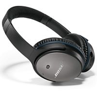 Bose QuietComfort 25 Acoustic Noise Cancelling Headphones for Samsung and Android devices, Black (wired, 3.5mm) (Renewed)