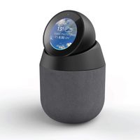 Vault Portable Speaker Dock and Battery Base for Amazon Echo Spot with Removable Pivot Stand