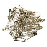iNee Curved Safety Pins, Quilting Basting Pins, Nickel-Plated Steel, Size 3, 50 Count