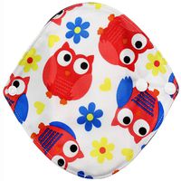  Orcbee  _Reusable Bamboo Cloth Washable Menstrual Pad Mama Sanitary Towel Pad (B)