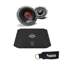 Jensen Dub Edition DUBa2100 2-Channel Amp + A Pair of MB Quart FKB-116 6.5" Coaxial Car Speakers