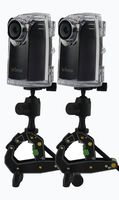 Brinno BCC200 Time Lapse Camera Two-Pack Bundle w/Mount & Accessories Best For Construction Sites & Outdoor Security 80 DAYS Battery Life, 720p HD, Weather Resistant Case Batteries Included