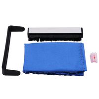 Record Player Cleaning Brush 112x35x15mm Black Plastic Brush Phonograph Stylus Needle