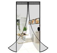 Magnetic Screen Door Easy Install Screen Door Magnetic Door Screen Pet Friendly Fiberglass Sliding Door Screen Door Mesh Door Screen Door Net for Doors Screen for Door