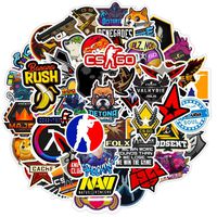 Counter-Strike Shooting Game Laptop Stickers Funny Computer Stickers for Boys Friends MacBook Skateboard Kayboard Motorcycle Helmet 50pcs