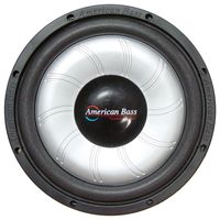 American Bass Sl104 10 500w Car Audio Slim Subwoofer Sub 500 Watt