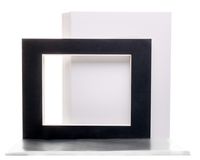 	 Pack of 25 11" x 14" Inch Pre-Cut Black Picture Mats Mattes for Photo + Backing + Bags (11 x 14 25-Pack Complete Set)