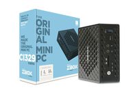 ZOTAC ZBOX Ci329 Nano Silent Mini PC Intel N4100 Quad-Core, Intel UHD 600 Graphics, HDMI, VGA, DisplayPort, 4GB DDR4/64GB SSD/Windows 10 Pro System, ZBOX-CI329NANO-U-W2C