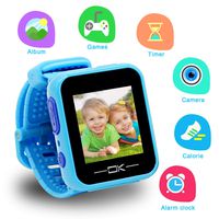 Gifts for 3-10 Year Old Boy Pussan Smart Watches for Kids Toddler Watch with Camera USB Charging Best Toy Christmas Birthday Gifts for Kids Smartwatch Kids Watches for Boys Girls VTech Kidizoom Blue