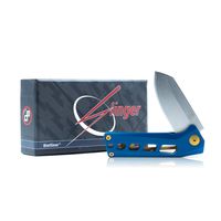 StatGear Slinger EDC Flipper Pocket Knife (Blue)