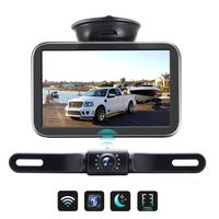 Wireless Backup Camera with Monitor Back Up Car Camera Rear View Camera for Sedans, Pickup Truck, Minivans Strong Signal and Clear Image ERT03