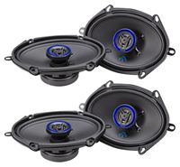 (4) AUTOTEK ATS5768CX 5x7/6x8 1000 Watt 2-Way Car Audio Coaxial Speakers