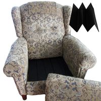 Evelots Sofa/Recliner Cushion Wood Support-NEW Improved-Stronger-21 Inch-Set/2