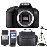 Canon EOS 800D / Rebel T7i DSLR Camera (Body Only) + Professional Accessory Bundle