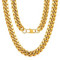 Chunky Hip Hop Chain Rapper Costume Gold Chain Xmas Gifts for Men