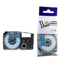 LM Tapes - Casio KL60 12mm Black on Blue Compatible Label Tape for Casio KL60 EZ Label Printer