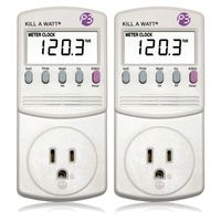 2 Pack P3 P4400 Kill A Watt Electricity Usage Monitor