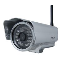 Foscam FI8904W Outdoor Wireless/Wired IP Camera with 15 - 20 Meter Night Vision and 2.8mm Lens (50° Viewing Angle) - Silver