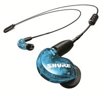 Shure SE215 Wireless Earphones with Bluetooth 5.0, Sound Isolating, Special Edition Blue