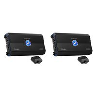 Planet Audio 4000W Class D Monoblock MOSFET 1 Ohm Car Audio Amplifier PL4000.1D (2 Pack)