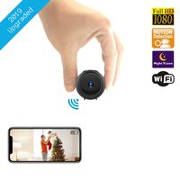 Hidden Spy Wireless Camera | Home WiFi Security Surveillance Mini Baby Nanny USB Cam | Live Motion Detection Remote Phone USB Charging Monitoring