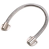 UHPPOTE Flexible Armored Door Loop Wire Protector with Alloy Ends (16" Long, 1/2" OD)
