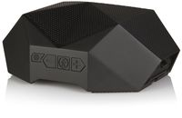 Bluetooth Speaker - Outdoor Tech Turtle Shell 3.0 - Black - Rugged Waterproof Speaker - Portable Hi-Fi Speaker - Shockproof - Dustproof Outdoor Speaker (Renewed)