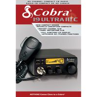 Cobra 19ULTRAIII 40 Channel Compact CB Radio with Illuminated Display Canadian Compliant