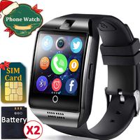 [Free SIM Card] Smart Watch Phone with SIM Card Slot Camera Touchscreen Fitness Wearable for Men Women Holiday Birthday Gifts Multifunction Wristwatch Sycn SMS Call Music Dial Watch Android Phones