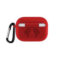 Case Compatible with Apple AirPods Pro [Slim][Shockproof] Liquid Silicone Shell Anti-Fall 360 Protective Cover for AirPods Pro Charging Case (Red, AirPods Pro)