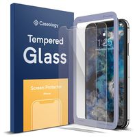 Caseology Screen Protector for iPhone XR Tempered Glass (2018) - 2 Pack