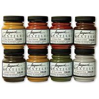 Jacquard Products Textile Color Paint Set, Earth Tones